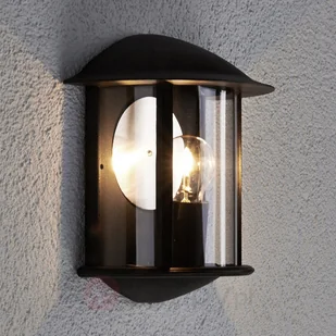 Lampenwelt Rdzawa zewnętrzna lampa LED ścienna Maelis - Lampy ogrodowe - miniaturka - grafika 6