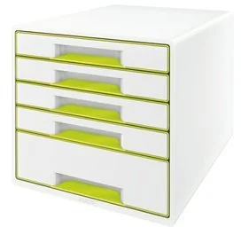 Leitz Zestaw szuflad WOW zielony 52141064 - Artykuły biurowe - miniaturka - grafika 2