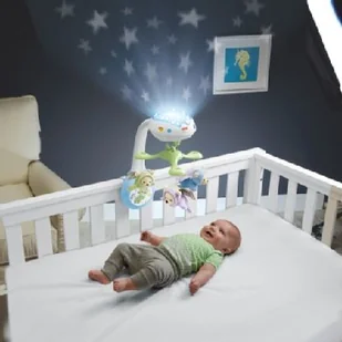 Fisher Price Karuzela z misiami CDN41 - Karuzele dla niemowląt - miniaturka - grafika 7