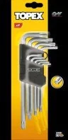Topex Klucze imbus torx z otworem 35D961 długie 9 szt. - Klucze i nasadki - miniaturka - grafika 2