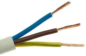 Przewody elektryczne - Elektrokabel Przewód mieszkaniowy 300/300V OMY 3x1 OMY3X1,0 - miniaturka - grafika 1