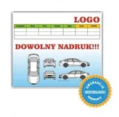 Tablice i flipcharty - Tablica magnetyczna z własnym nadrukiem 100x150cm - miniaturka - grafika 1