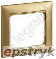 Klawisze i ramki - Legrand VALENA - Ramka pojedyncza ZŁOTY MAT - ZłOTO 770301 - miniaturka - grafika 1