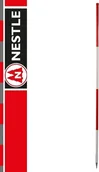 Sprzęt geodezyjny - Nestle Tyczki sygnalizacyjne z grotem - Komplet 4 x 2m - miniaturka - grafika 1