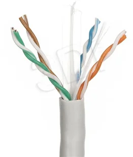 A-LAN Kabel UTP drut 4x2 kat 6 wew 305m PVC KIU6PVC305 - Kable miedziane - miniaturka - grafika 6
