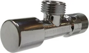 Schlosser Schlooser DN15 Zawór podłączeniowy z rozetą 1/2x1/2 606000012 - Zawory i kraniki - miniaturka - grafika 2