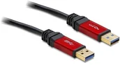 Kable USB - Delock Kabel USB 3.0 rot A-A St/St 5.0m (82747) - miniaturka - grafika 1