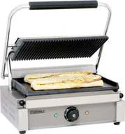 Piece, kotły i płyty grzejne gastronomiczne - Casselin Grill kontaktowy Panini - Górna Ryflowana - Dolna Gładka CGPRL - miniaturka - grafika 1