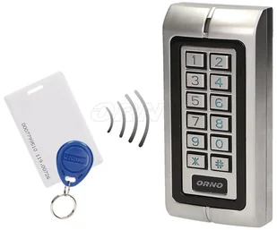 Orno Zamek szyfrowy z czytnikiem kart i breloków zbliżeniowych IP68 OR-ZS-804 - Zamki i wkładki - miniaturka - grafika 3