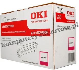 OKI Bęben 43870006 purpurowy do C5650/5750, 20 tys - Bębny do drukarek - miniaturka - grafika 3