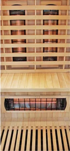 Home&Garden Sauna na podczerwień z koloroterapią DH1 GH (579622) - Sauny - miniaturka - grafika 6