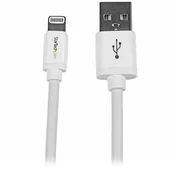 Kable USB - STARTECH.COM Startech Lightning kabel USB do Apple iPhone/iPod/iPad, biały 2 m USBLT2MW - miniaturka - grafika 1