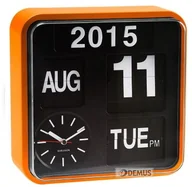 Zegary - Karlsson ścienny Mini Flip Orange KA5364OR - miniaturka - grafika 1