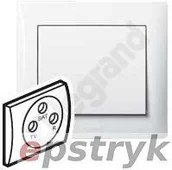 Klawisze i ramki - Legrand SISTENA LIFE Plakietka ARCTIC do gniazd TV-RD-SAT 771073 - miniaturka - grafika 1
