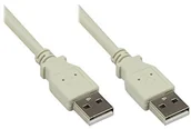 Kable USB - Alcasa 1m USB 2.0 A-A kabel USB - miniaturka - grafika 1