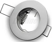 Oprawy, klosze i abażury - LED line Oprawa Oprawa LED halogenowa stała okrągła kolor chrom 3028 - miniaturka - grafika 1