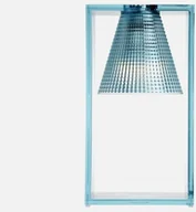 Lampy stojące - Kartell Lampa Stołowa Light-Air transparentna niebieska - 9135-AZ - miniaturka - grafika 1