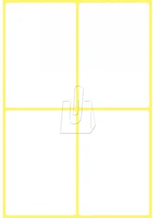 Avery Zweckform Etykiety do opisywania ręcznego Zweckform 80 x 54mm 112 etykiet 3330 - Etykiety samoprzylepne i bloki etykiet - miniaturka - grafika 3