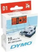 Etykiety do drukarek - Dymo Taśma D1 - 19 mm x 7 m czarny - czerwony (S0720870) - miniaturka - grafika 1