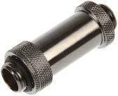 Chłodzenie wodne - Bitspower 1/4 cala regulowany Aquapipe II (41-69mm) - czarny błyszczący (BP-BSDG14AALPII) - miniaturka - grafika 1