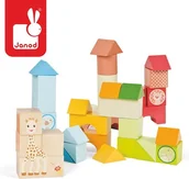 Klocki - Janod Żyrafa Sophie 09540 - miniaturka - grafika 1