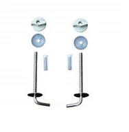 Akcesoria do armatury i ceramiki - Cersanit Komplet śrub Do deski duroplast - metalowe - miniaturka - grafika 1