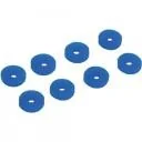 Tuning komputera - akcesoria - InLine Zestaw antydrganiowy do dysku twardego - 8 gum - niebieskie 00244A - miniaturka - grafika 1