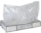 Akcesoria i części AGD - Wenko WENKO 7450023100 próżniowy Soft pod łóżkiem materiału Box, 100% włókna z polipropylenu, 105 x 15 x 45 cm, biały 7450023100 - miniaturka - grafika 1