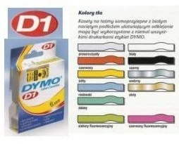 Dymo Etykieta D1 12mmx3,5 Nylon (czarna/biała) S0718040 - Etykiety do drukarek - miniaturka - grafika 7