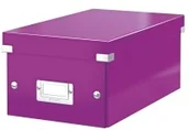 Pudełka i akcesoria na płyty CD - Esselte Pudło LEITZ C&S na DVD fioletowe ES1150-12 - miniaturka - grafika 1