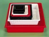 Wyposażenie ciemni fotograficznej - Kaiser Kuweta 30x40cm czarna K-4172 - miniaturka - grafika 1