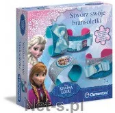 Zabawki kreatywne - Clementoni Własne bransoletki Frozen - miniaturka - grafika 1