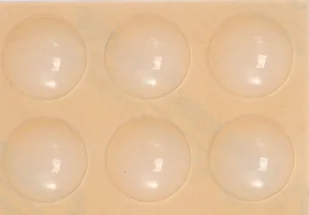 Vorel Podkładki silikonowe 19mm 6szt. // - 74914 - Meble modułowe i akcesoria - miniaturka - grafika 2