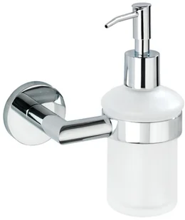 Wenko Uchwyt na mydło w płynie REVELLO, Power-Loc + dozownik 17962100 1E2 - Mydelniczki i dozowniki mydła - miniaturka - grafika 2