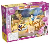 Puzzle - Lisciani Puzzle dwustronne maxi Królewna Śnieżka 60 - miniaturka - grafika 1