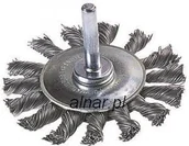 Inne urządzenia budowlane - Wolfcraft Szczotka druciana TARCZOWA 70mm WF2119000 - miniaturka - grafika 1