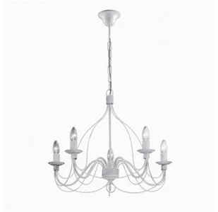 Ideal Lux CORTE SP5 RUGGINE oprawa wisząca 5 x 40W E14 57187 057187 - Lampy sufitowe - miniaturka - grafika 2