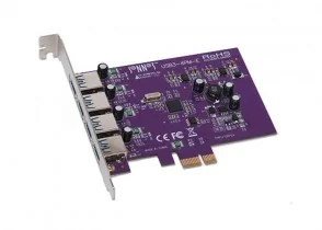 Sonnet TECHNOLOGIES USB3 4pm-E Allegro karta PCI-E (4-Port, USB 3.0) USB3-4PM-E - Części i akcesoria do laptopów Sonnet TECHNOLOGIES USB3 4pm-E Allegro karta PCI-E (4-Port, USB 3.0) USB3-4PM-E - Części i akcesoria do laptopów - miniaturka - grafika 2