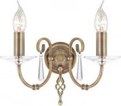 Lampy ścienne - Elstead Lighting ELSTEAD Aegean Kinkiet 2 żar. AG2 AB, PB, PN 20 / AG2 - miniaturka - grafika 1