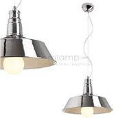 Lampy sufitowe - Redlux LAMPA wisząca GOLDIE R11687 industrialna OPRAWA zwis metalowy chrom - miniaturka - grafika 1
