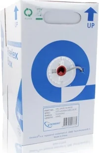 Gembird Kabel FTP-ekranowany KAT 5e drut AWG24 305m szary FPC-5004E-SO - Kable światłowodowe - miniaturka - grafika 2