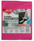 Ściereczki, gąbki, czyściki - OFFICE PRODUCTS Ścierka premium OFFICE PRODUCTS wiskoza 80% gr 65g/mkg 34x45 cm 3 szt mix kolorów - miniaturka - grafika 1