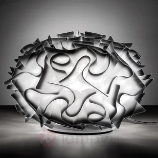 Slamp Piękna lampa stołowa VELI, antracyt - Lampy stojące - miniaturka - grafika 2