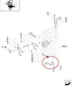 Części i akcesoria do maszyn rolniczych - CNH CZUJNIK OBROTÓW WAŁKA WOM NEW HOLLAND 87564776 - miniaturka - grafika 1