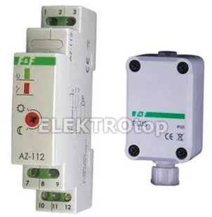 F&F Automaty zmierzchowe Z zewnętrzną sondą hermetyczną AZ-112 PLUS AZ-112-PLUS - Akcesoria do oświetlenia - miniaturka - grafika 3