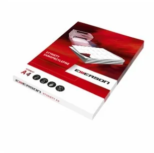 Emerson Etykiety samoprzylepne uniwersalne A4 105,0x57,0mm 35K143X 35K143X - Papier do drukarek - miniaturka - grafika 3