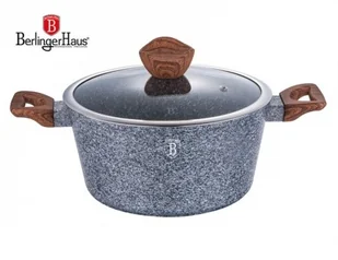 Berlinger Haus Garnek ze szklaną pokrywką 24 cm Forest Line - Garnki - miniaturka - grafika 2