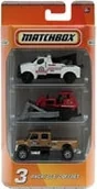 Samochody i pojazdy dla dzieci - Matchbox Trzypak - Zestaw z buldożerem C3713 - miniaturka - grafika 1