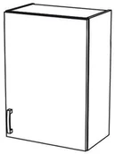 Szafki kuchenne - Szafka kuchenna wisząca 1-drzwiowa Loft Rapsodia W-45 - miniaturka - grafika 1