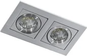 Oprawy, klosze i abażury - Azzardo Oprawa do wbudowania PACO 2 GM2201 ALU - - miniaturka - grafika 1